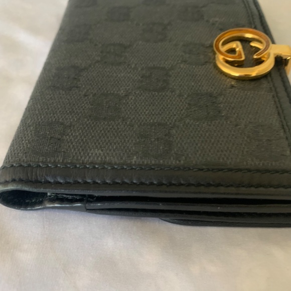 Gucci fabric bi-fold women’s wallet - Picture 4 of 10